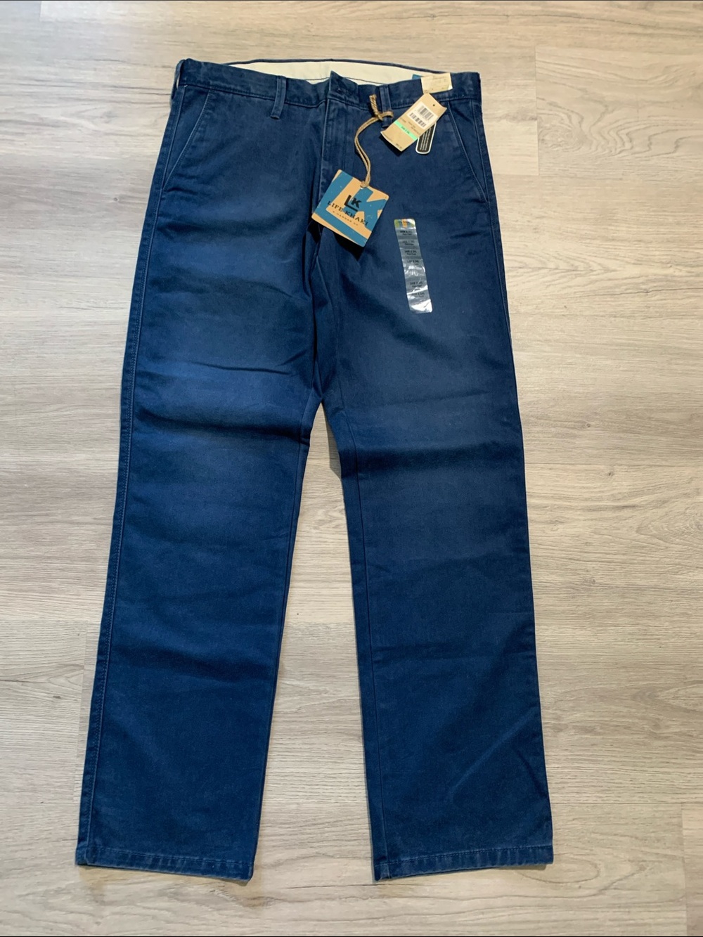 Haggar LK Men's Dark Navy Chinos 34 / 34 New
